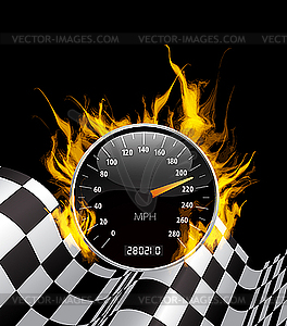 Racing Background - vector clipart