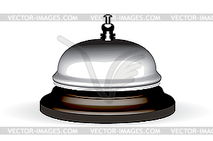Realistic hotel bell - vector image