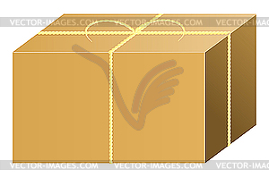 Shipping box - vector image