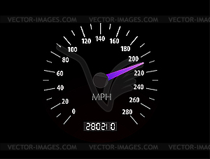 Sppedometer - стоковый клипарт