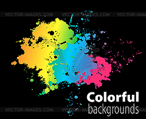 Abstract colorful background - vector clipart