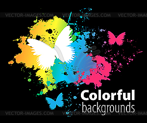 Abstract colorful background - vector image