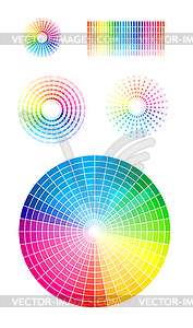 Color wheel - vector clipart