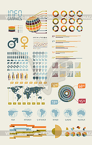 Detail infographic - vector image
