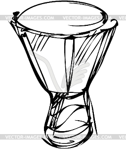 Percussion orchestra instrument - vector clip art