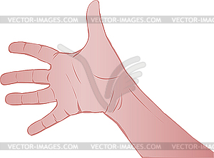 Hand  - vector clipart