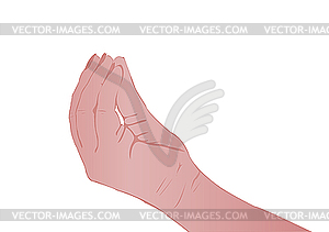 Hand - vector clip art