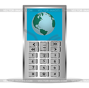 Mobile telephone - vector clipart