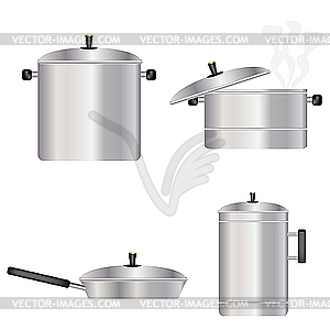 Dishes For Kitchen Vector Clipart   Clp128693 