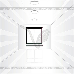 Empty room - vector image