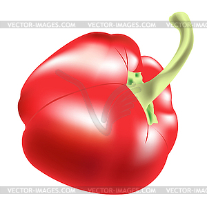 Red pepper - vector clipart / vector image