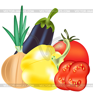 Vegetables - royalty-free vector image