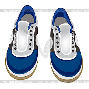 Atheletic footwear - vector clip art