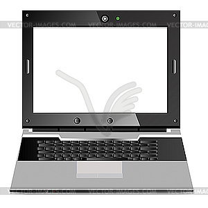 Otebook on white - vector clipart