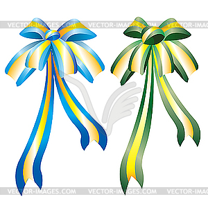 Color bows - vector clip art