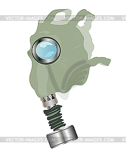 Gas mask - vector clipart