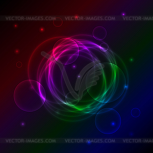 Abstract background with plasma - vector image