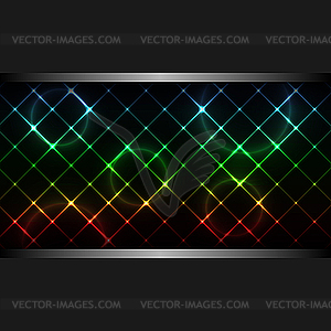 Abstract neon background - vector clip art