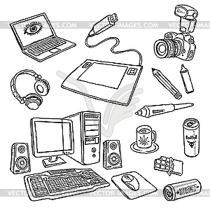 Designer`s Set - vector clipart