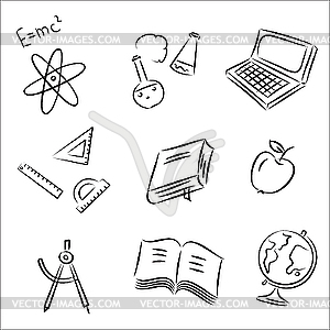 School set - vector EPS clipart