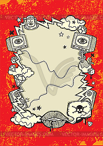 New Grunge Design - vector clip art