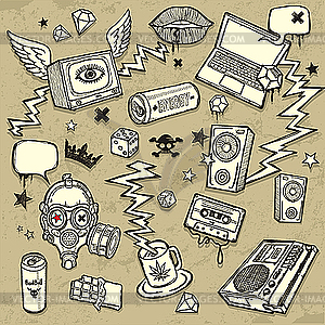 Mix Designs - vector clip art