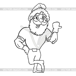 Santa Claus - vector clip art