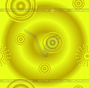 Seamless pattern of abstract smooth forms - vector image