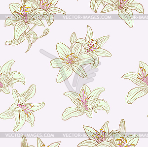 Beautiful seamless background  - vector image
