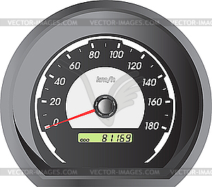 Car speedometers for racing design. - vector image