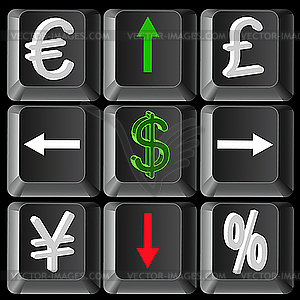 World financial crisis - vector image