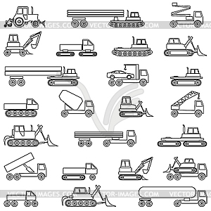 Cars, vehicles. Car body. - vector clip art