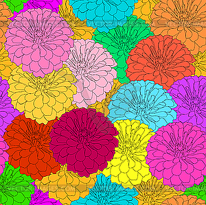 Seamless background with flower.  - vector clipart