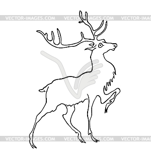 Deer - vector image