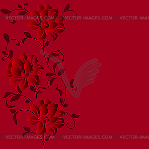 Flower pattern - vector clip art