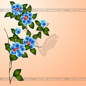 Flower pattern - vector image