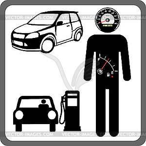 Man icon  - vector EPS clipart