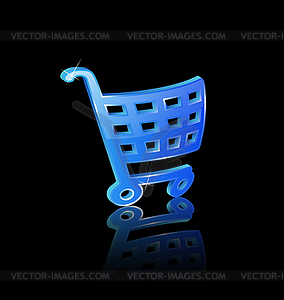 Basket icon - vector clipart