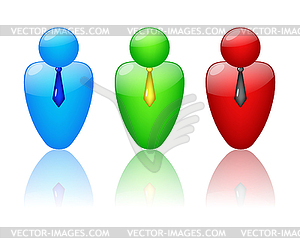 Business icons - vector image