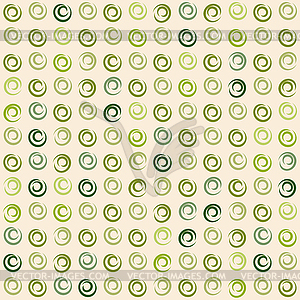 Green circles - vector clipart