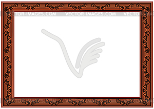 Frame for picture - vector clipart