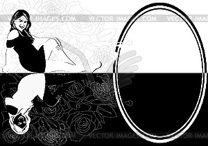 Specular reflection - vector clipart