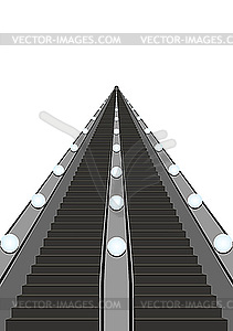 Escalator - vector clip art