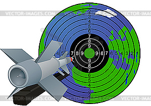 Missile defense - vector image