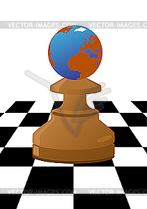 Pawn - vector clipart