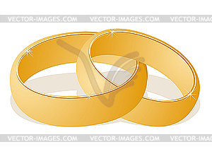 Plexus wedding ring - vector image