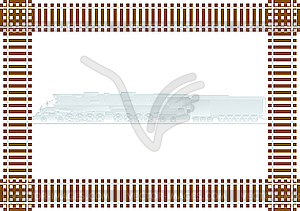 Railroad - vector clip art