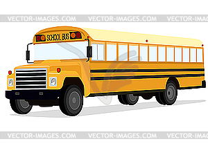 School bus - vector image