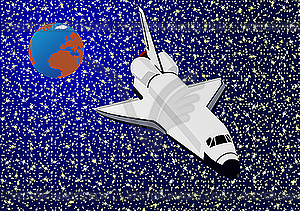Space - stock vector clipart