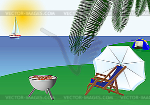 Summer Holidays - vector clipart